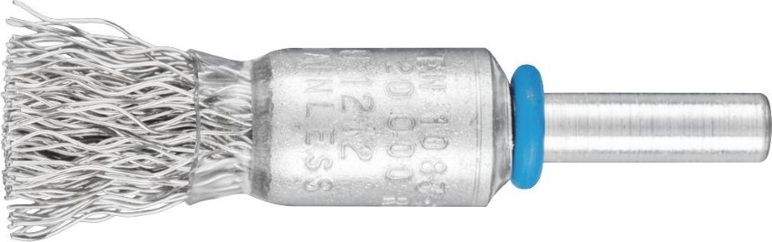 PFERD MOUNTED PENCIL CRIMP S/LESS STEEL WIRE BRUSH 12X12MM 0.35